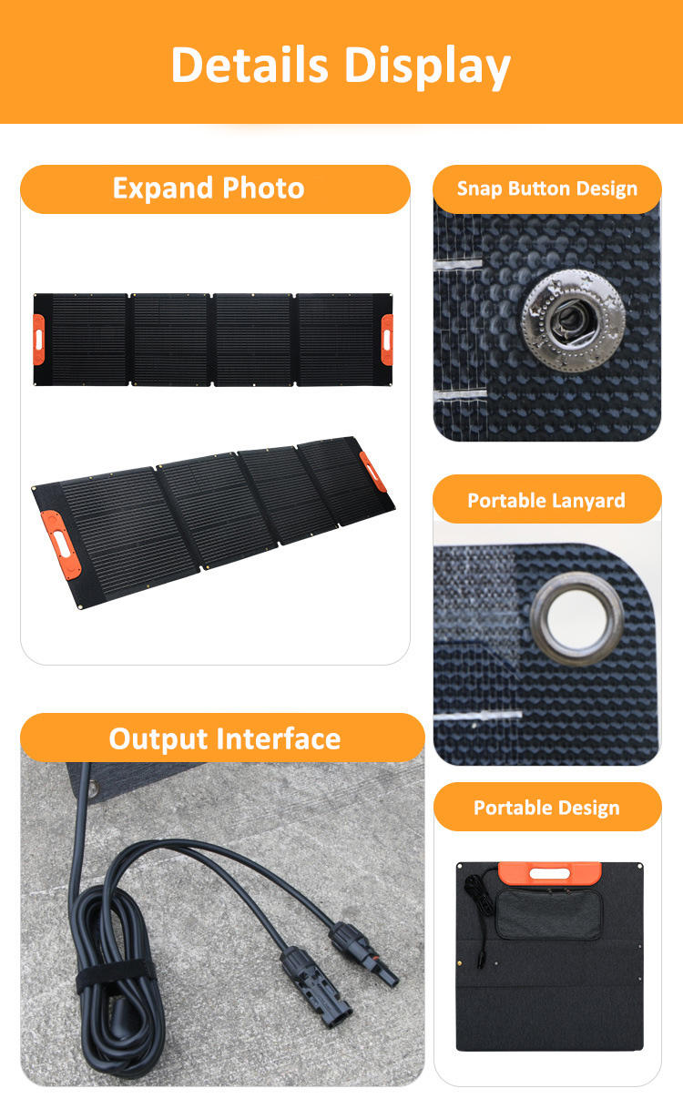 100W Foldable Solar Panel