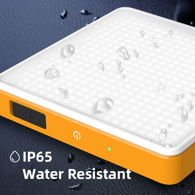 High Quality Outdoor LED Solar Camping Lantern Portable Rechargeable IPX4 Waterproof Flashlight Battery Powered Emergency Lights