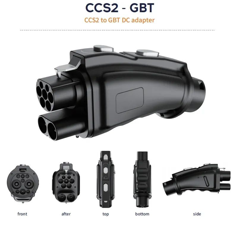 car charger Fast DC Charger ccs2 to GB/T adapter DC EV Adaptor gbt ccs2 adapter