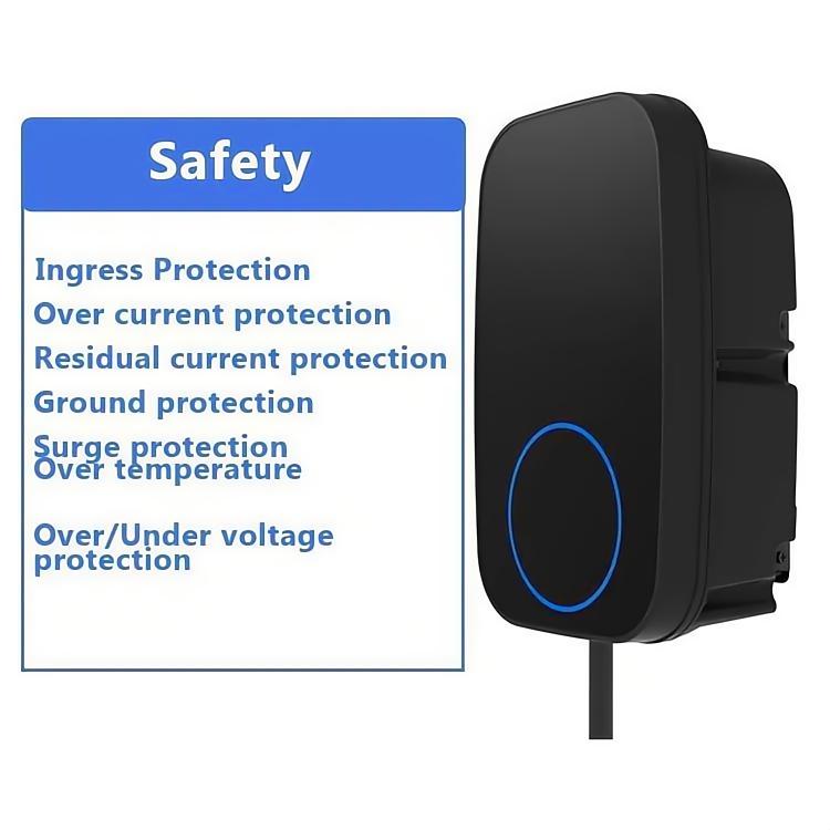 Portable Home Fast EV Charger | 7.4KW/22KW | Tuya App Control