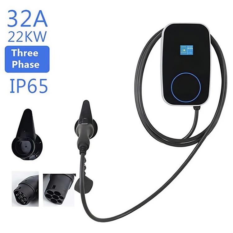 Portable Home Fast EV Charger | 7.4KW/22KW | Tuya App Control