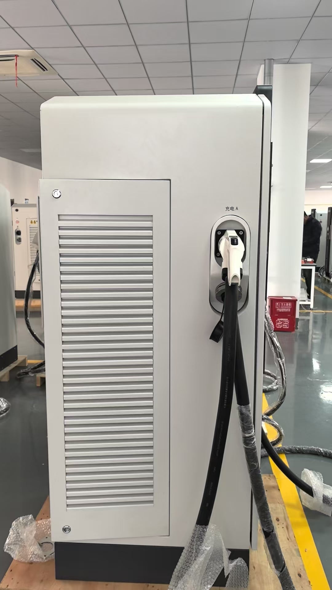60-480kW Integrated Floor-Mounted DC EV Charging Station Dual Guns, Fast Charger for Commercial Use