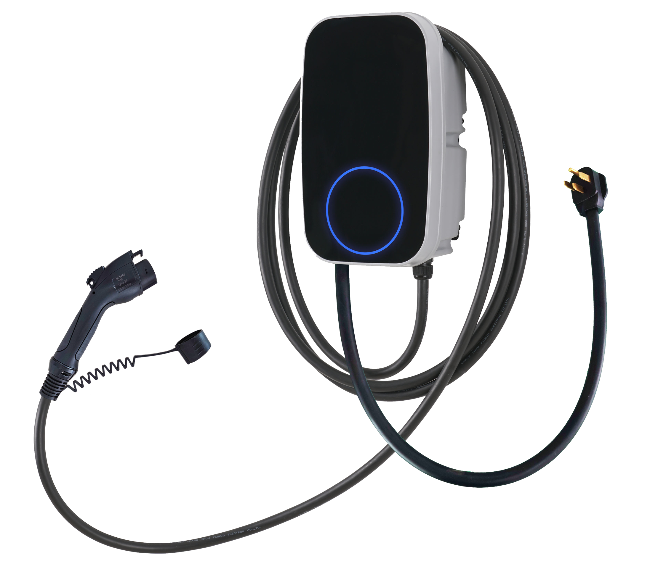 Portable Home Fast EV Charger | 7.4KW/22KW | Tuya App Control
