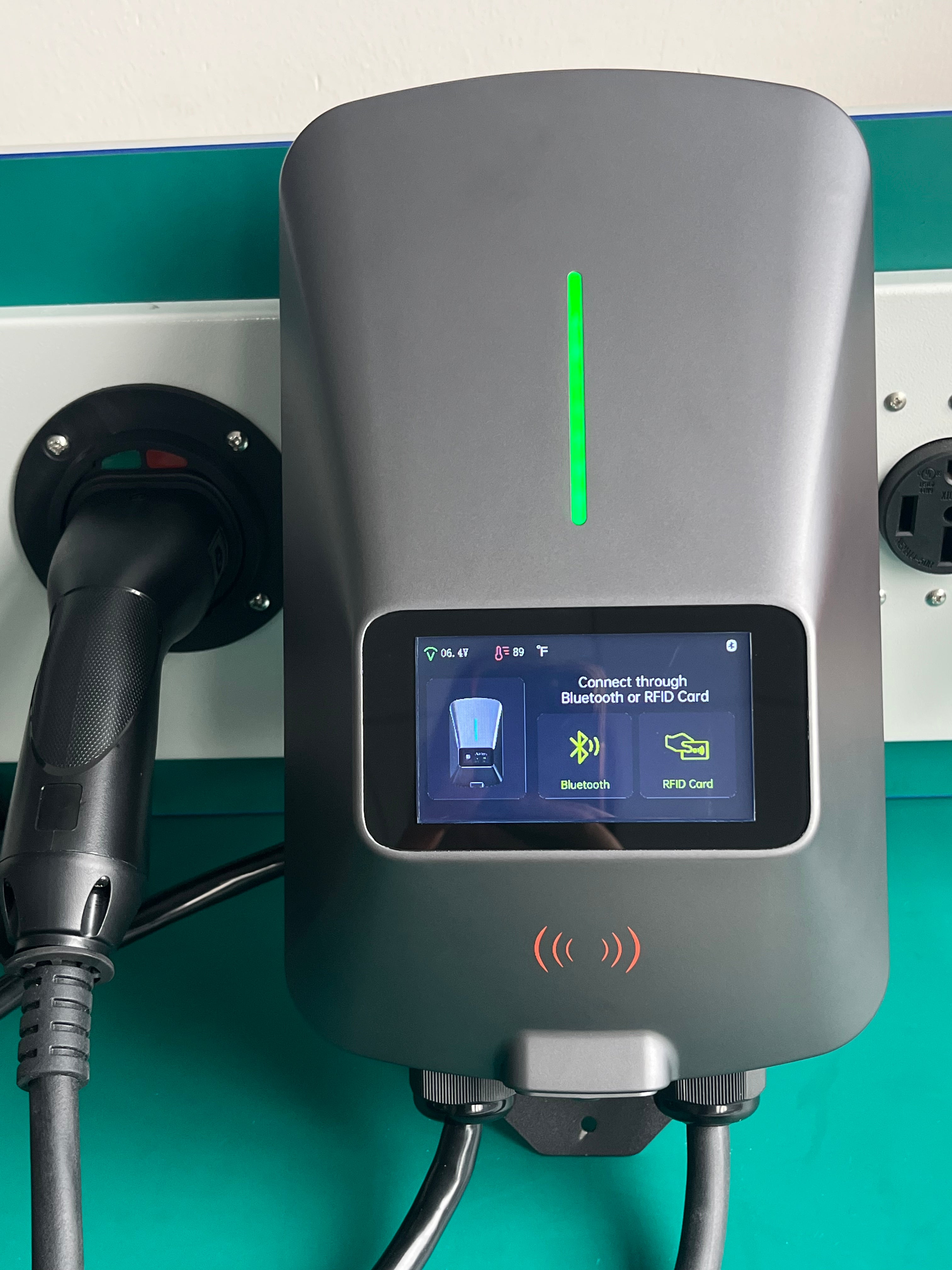 22KW Fast EV Charger with App, WiFi & Dynamic Load Balancing