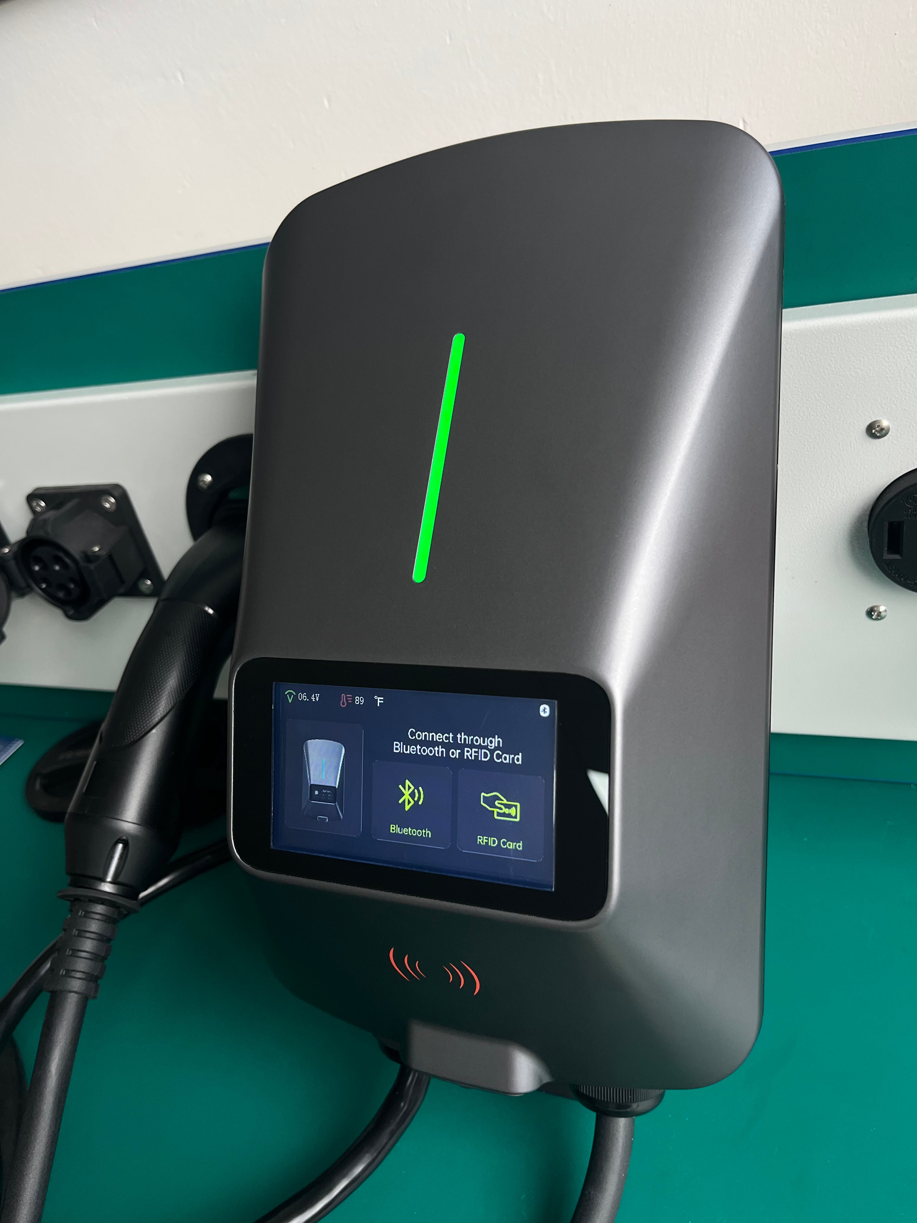 22KW Fast EV Charger with App, WiFi & Dynamic Load Balancing