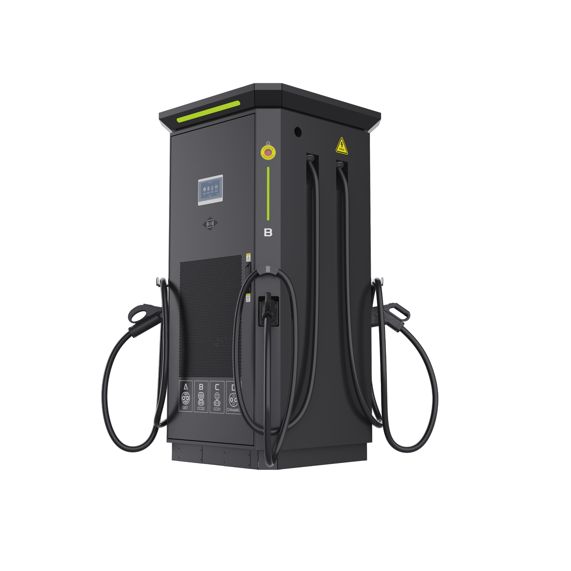 ODM 160kW 240kW 3Guns 4Guns GBT+CCS1+CCS2+CHAdeMO Fast DC EV Charger Station All EV Car