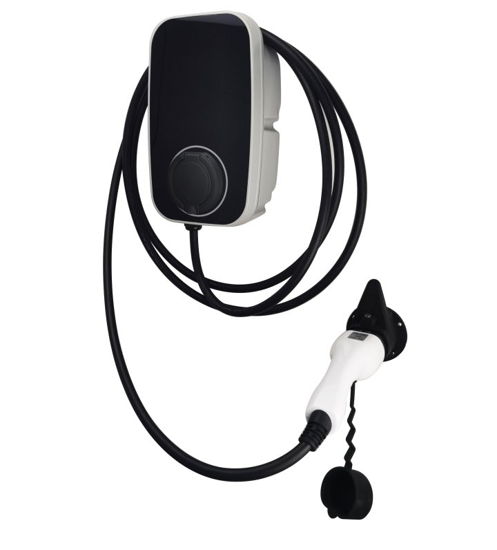 Adjustable Current Dual Gun EV Wall Charger | 7.4KW | UK Type 2