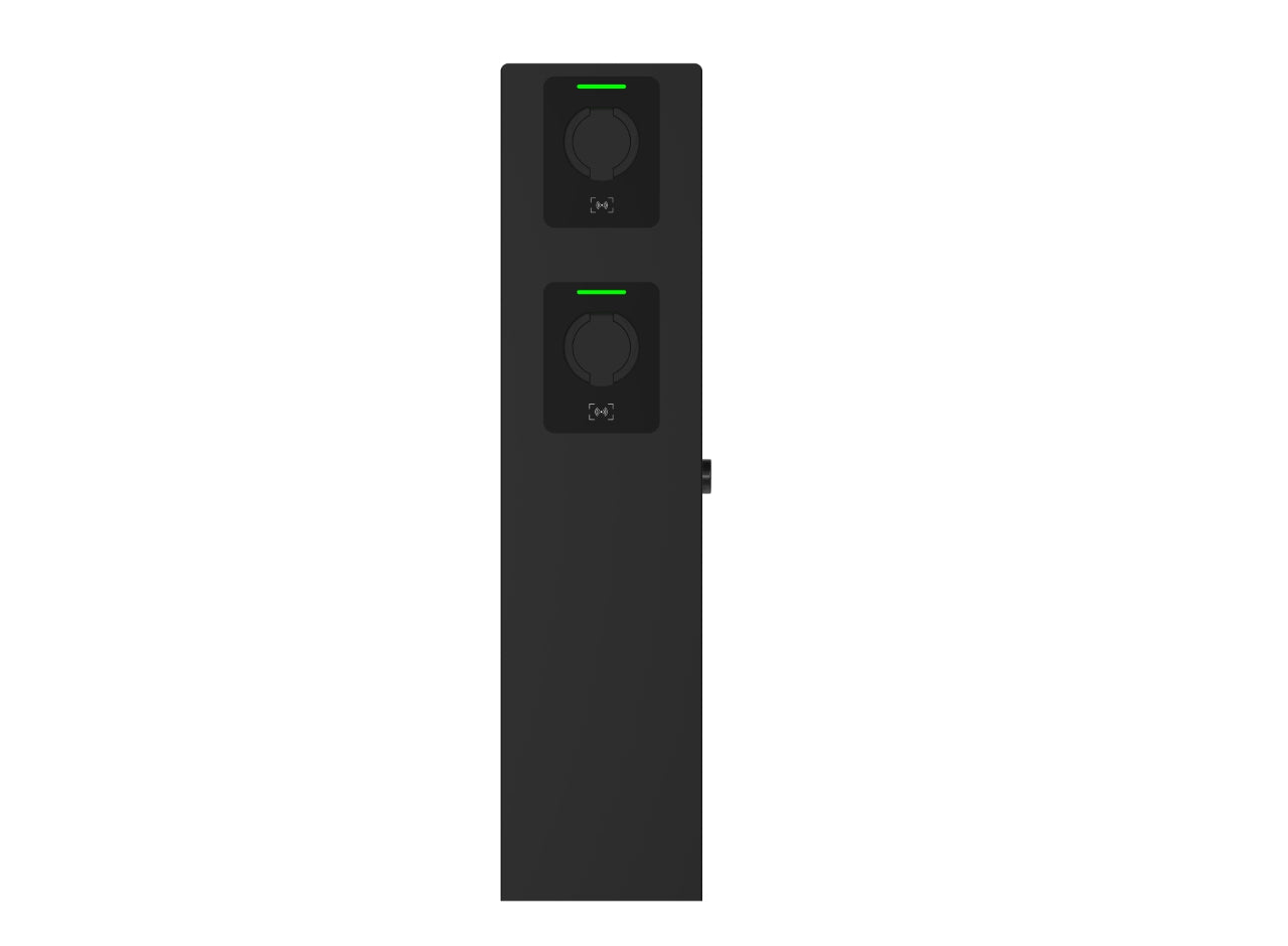 Dual EV Charger 7.4KW/22KW with Dynamic Load Balance | Type 2, 3-Phase