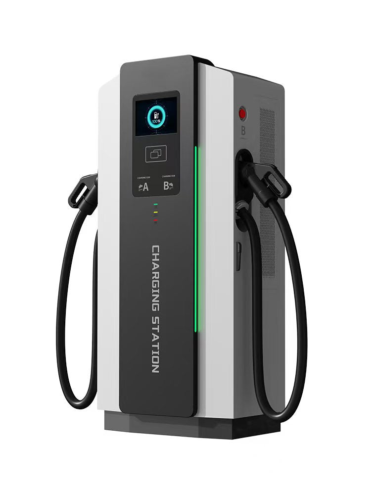 60-480kW Integrated Floor-Mounted DC EV Charging Station Dual Guns, Fast Charger for Commercial Use
