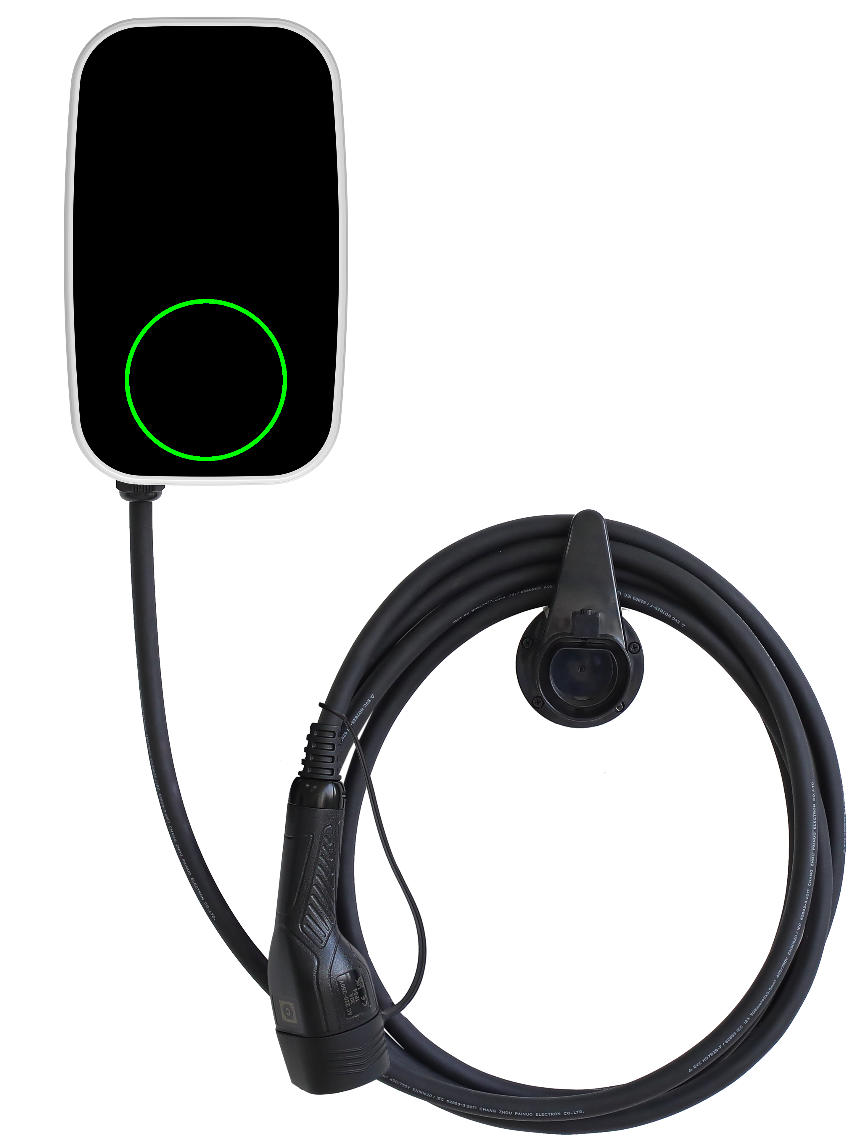 Portable Home Fast EV Charger | 7.4KW/22KW | Tuya App Control