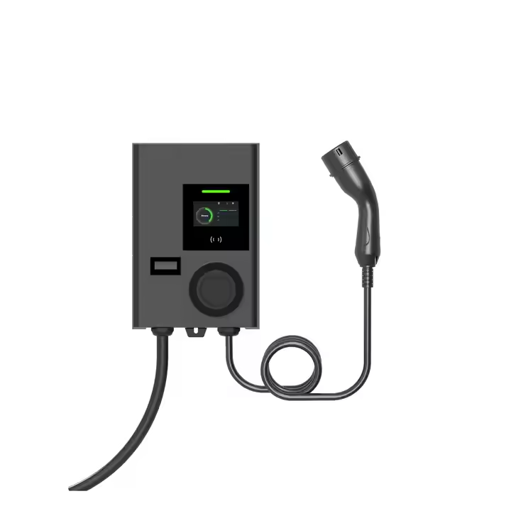 Smart EV Charger with App Control Mobile App Monitoring Load Balancing RFID QR Code Payment OCPP 2.0 22kW Charger for Tesla EVSE