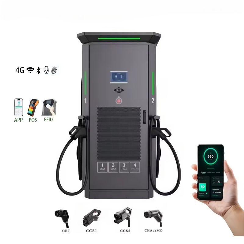 ODM 160kW 240kW 3Guns 4Guns GBT+CCS1+CCS2+CHAdeMO Fast DC EV Charger Station All EV Car
