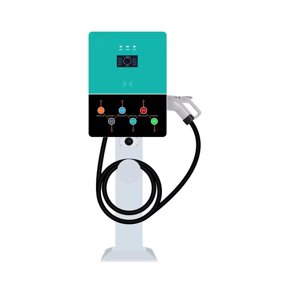 New Energy GBT DC Charging Station | 100A/125A Floor-Mounted