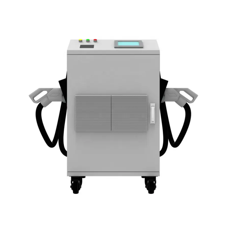 Portable Dual Gun DC EV Charger | 40KW-80KW | Mobile Charging Station