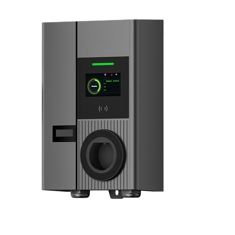Smart EV Charger with App Control Mobile App Monitoring Load Balancing RFID QR Code Payment OCPP 2.0 22kW Charger for Tesla EVSE