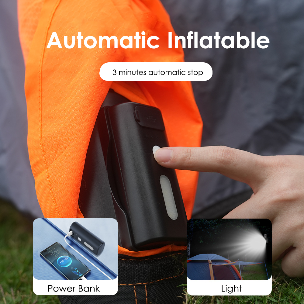 52W Automatic Inflatable Solar Tent