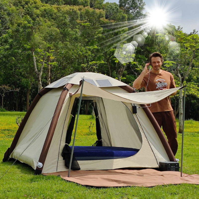 120W Automatic Inflatable Solar Tent