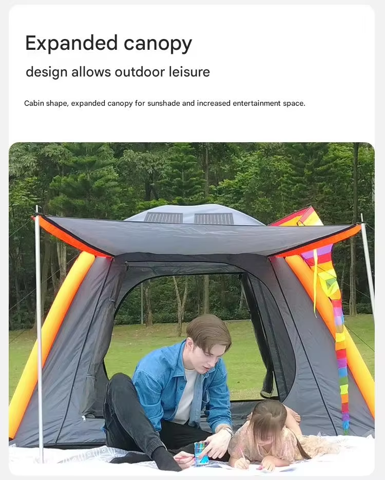 120W Automatic Inflatable Solar Tent