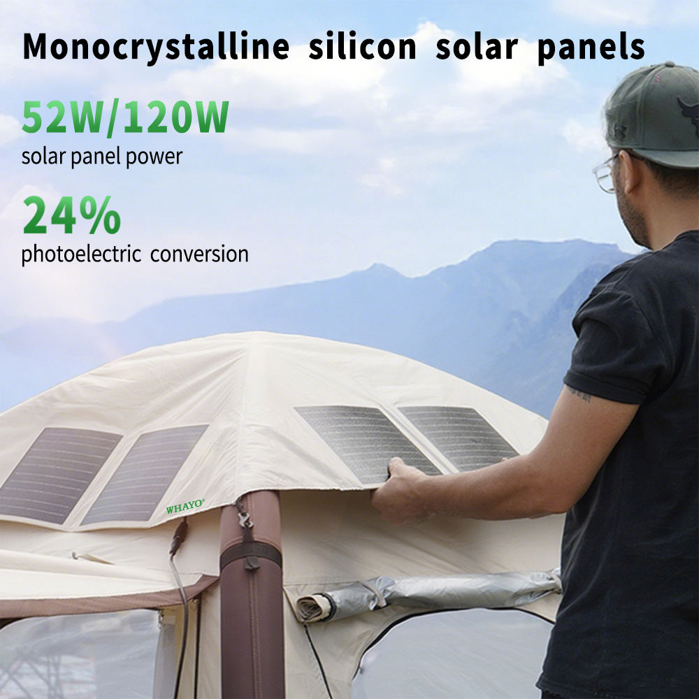 120W Automatic Inflatable Solar Tent