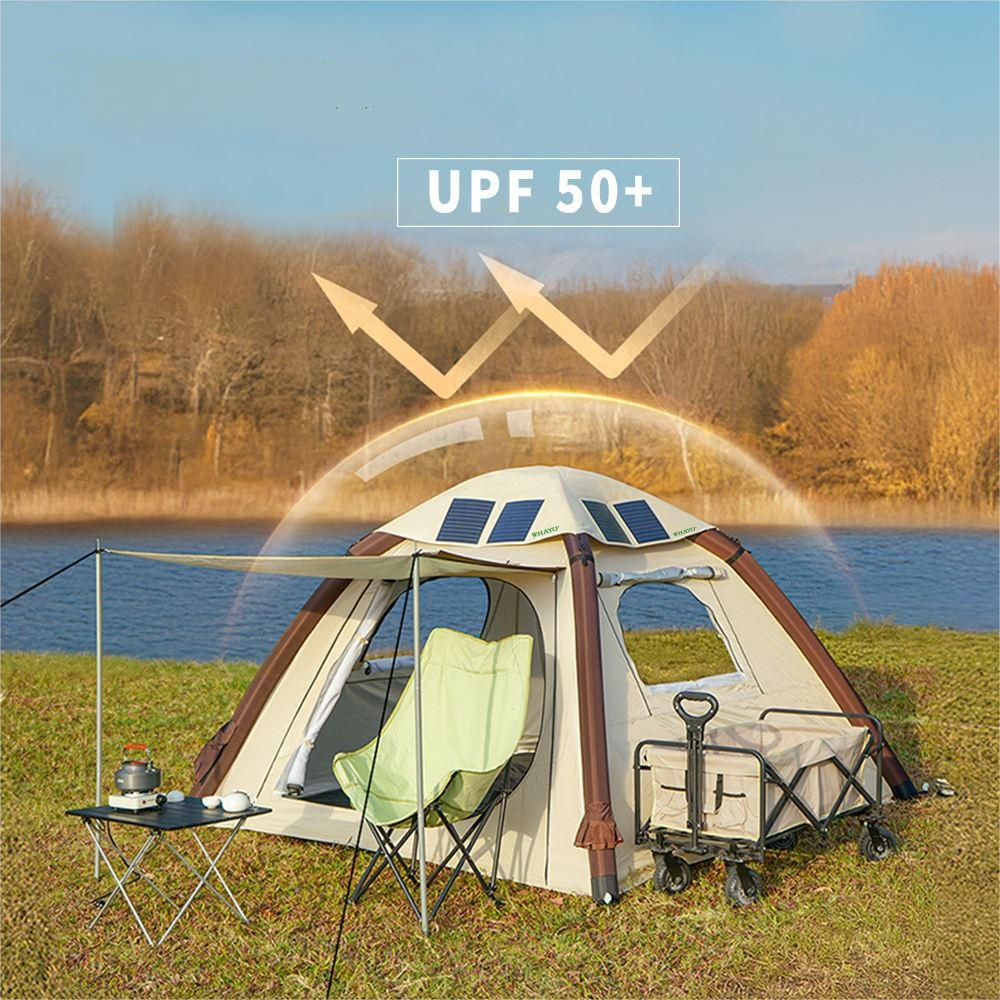120W Automatic Inflatable Solar Tent