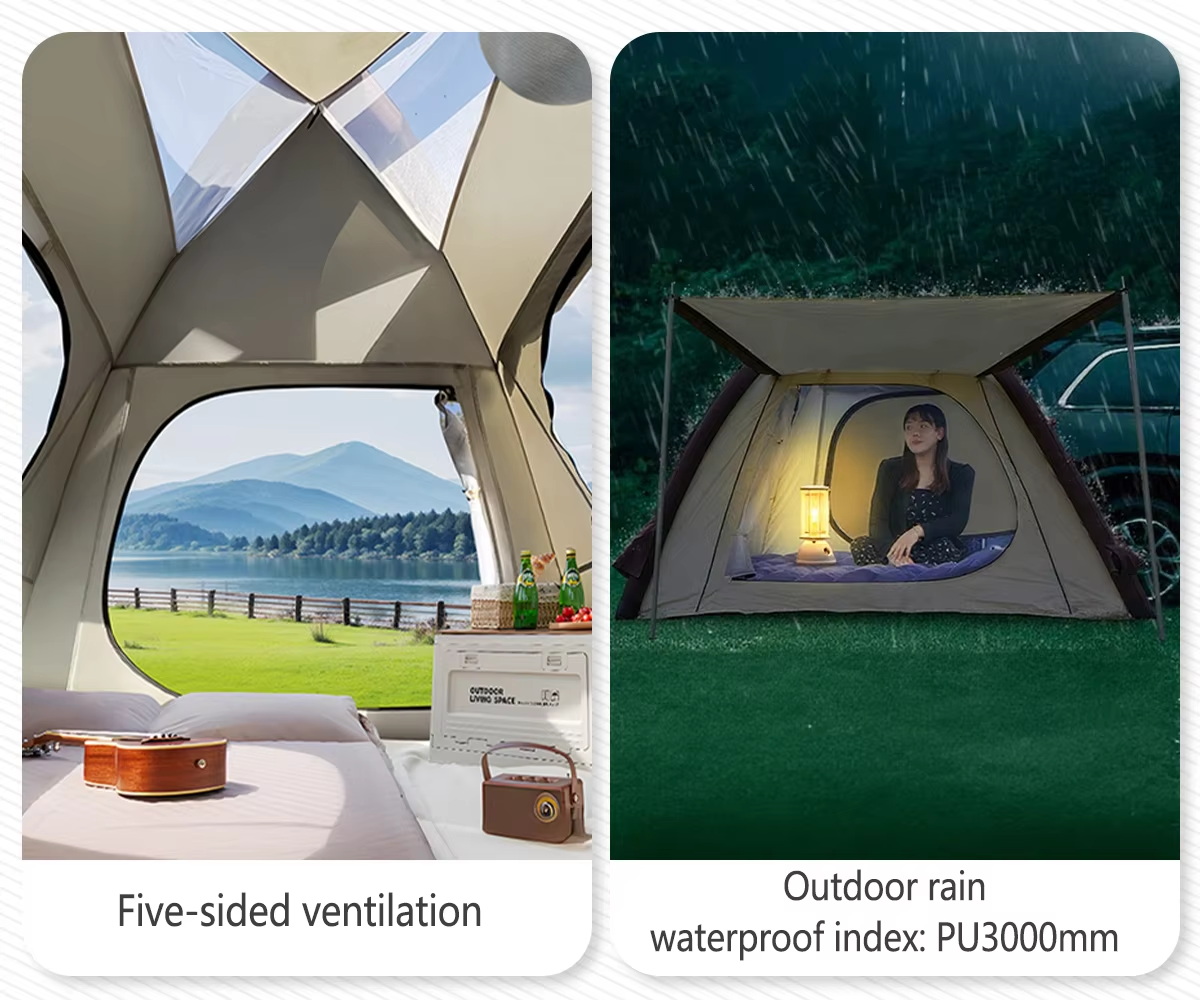 120W Automatic Inflatable Solar Tent