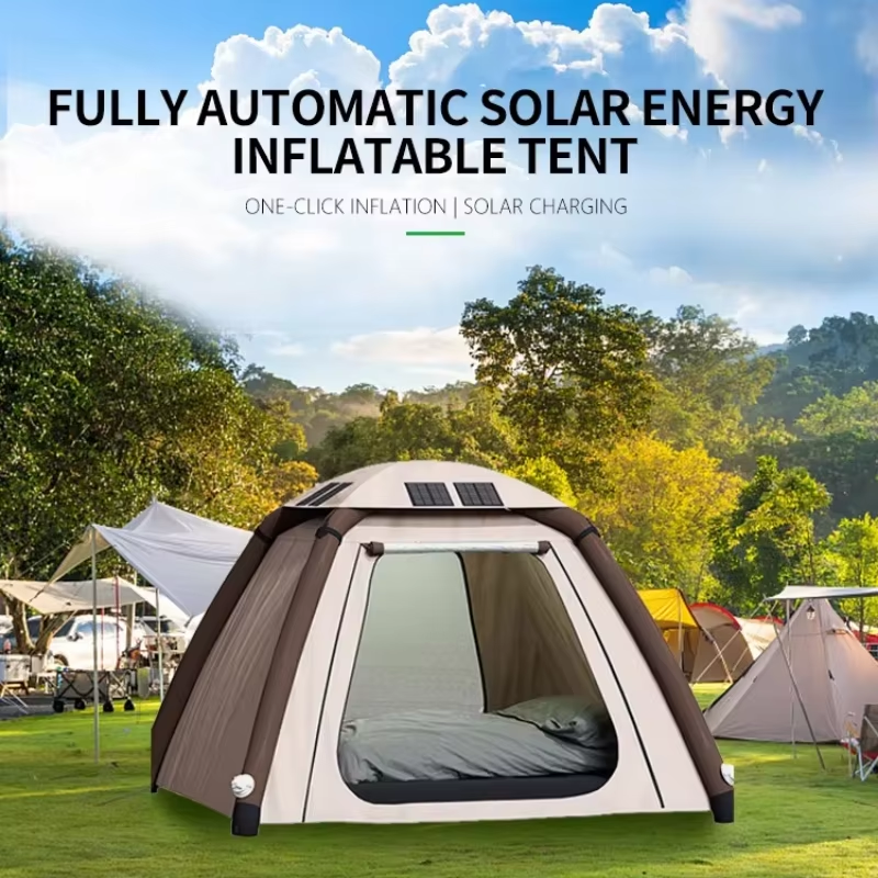 52W Automatic Inflatable Solar Tent