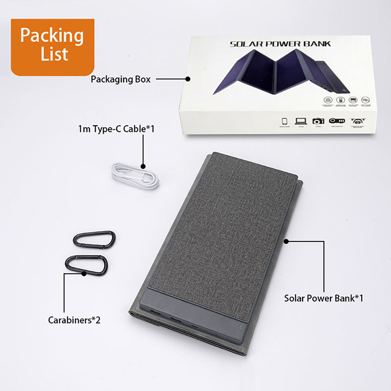 Solar Power Bank T-DS 24000