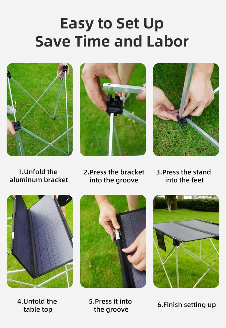 Solar Folding Table