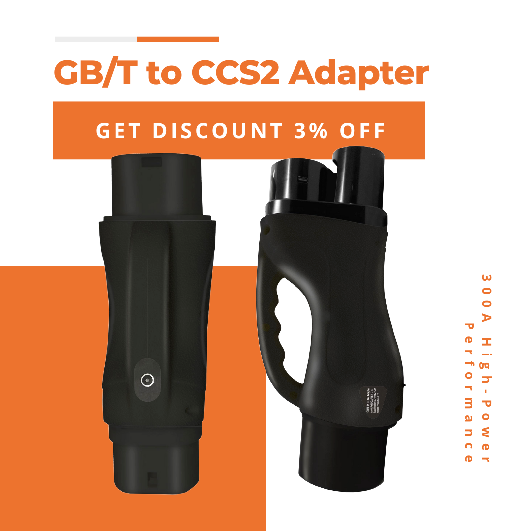 Sunspire Gbt to Ccs2 Evse Charging Connector Ce Ev Dc Charger Adapter  For Tesla  250A BYD BMW