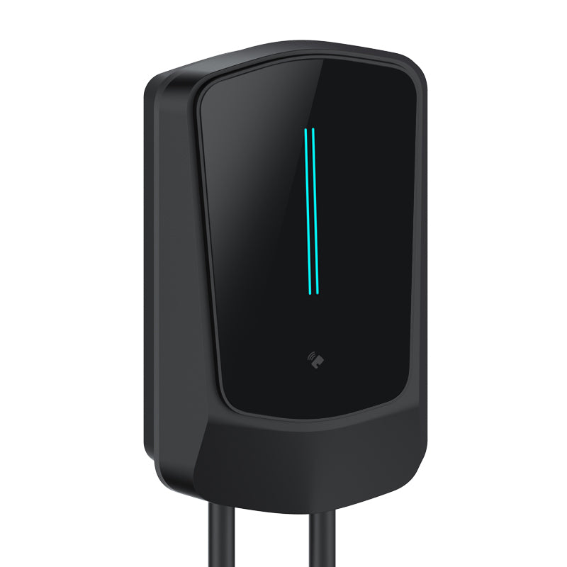 Wallbox EV Charger 7/11/22KW with 4.3" LCD | App, Card & Password Access