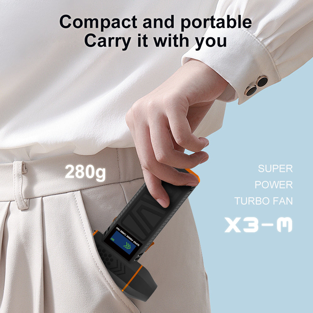 Mini Jet Turbo Fan Blower 130000RPM Adjustable Speed Portable LED Light Handheld Cordless  Snow Blower Fan for Keyboard and Car